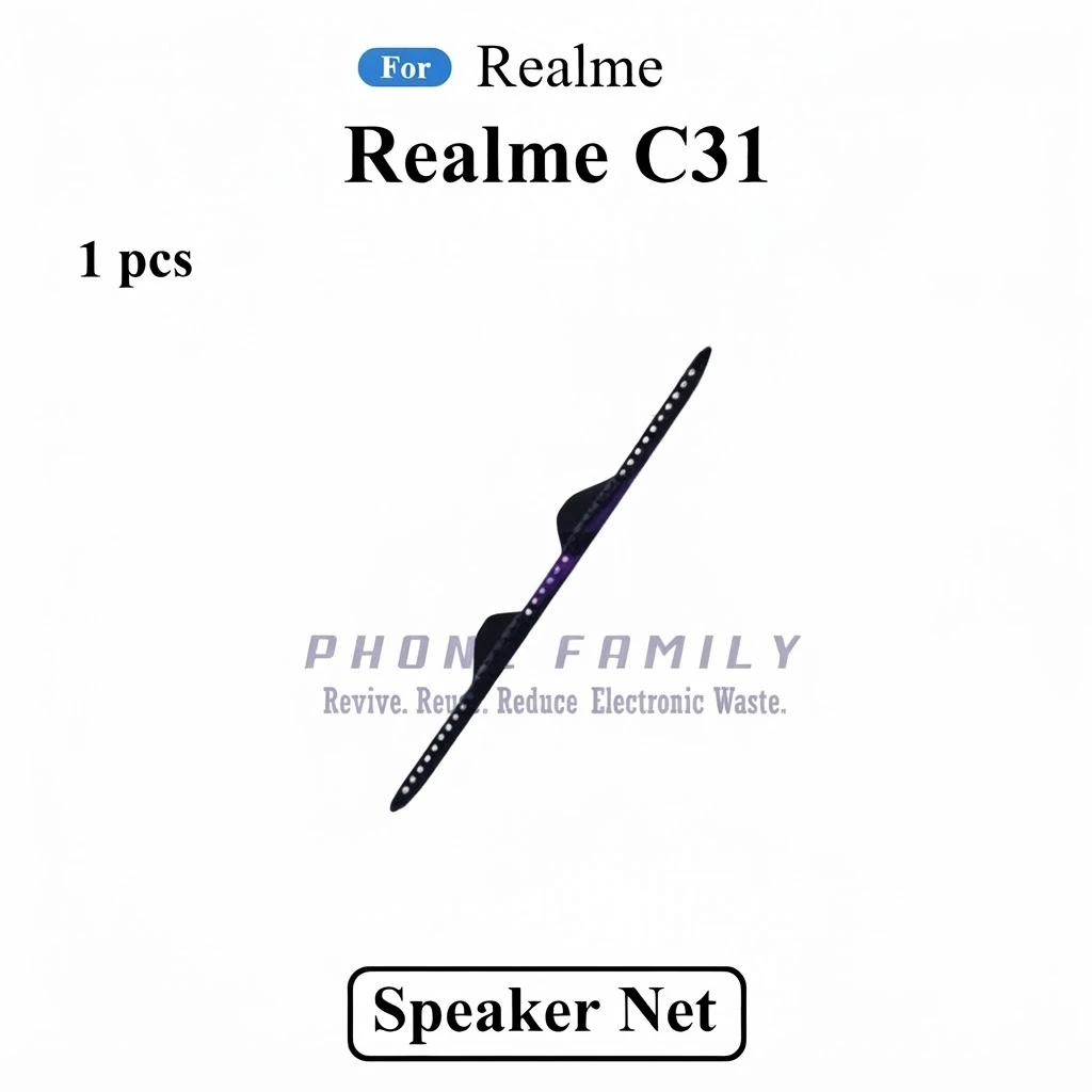 For Realme C31 1pcs Speaker net Anti-dust Earpiece Speaker Mesh Dust-proof Net Parts