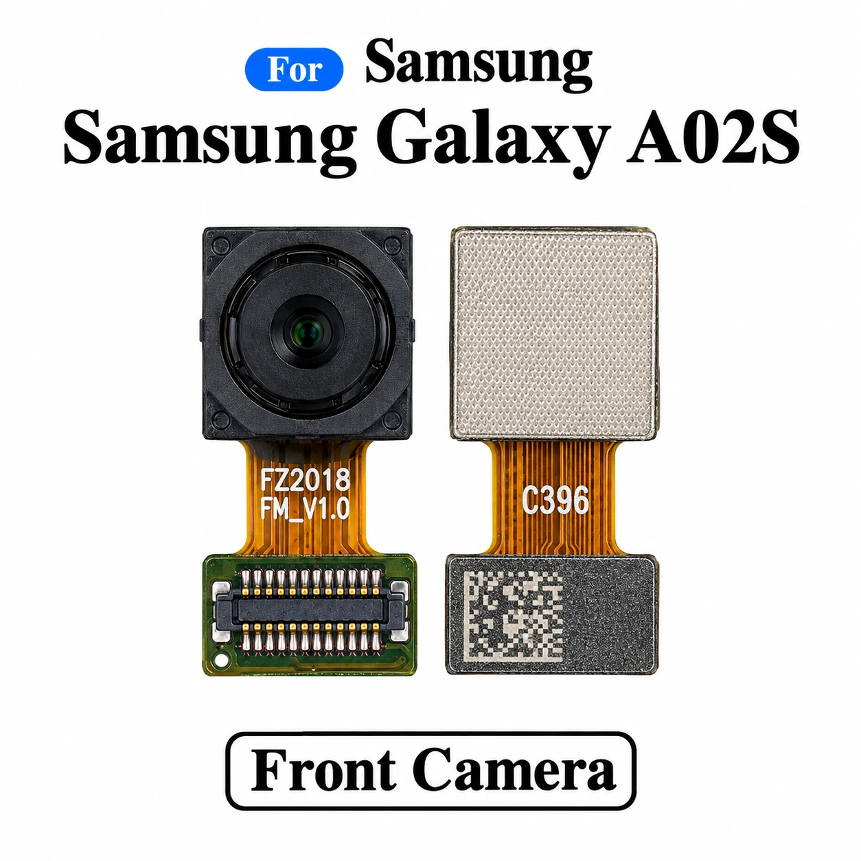 Front Camera Module for Samsung Galaxy A02S Selfie Camera