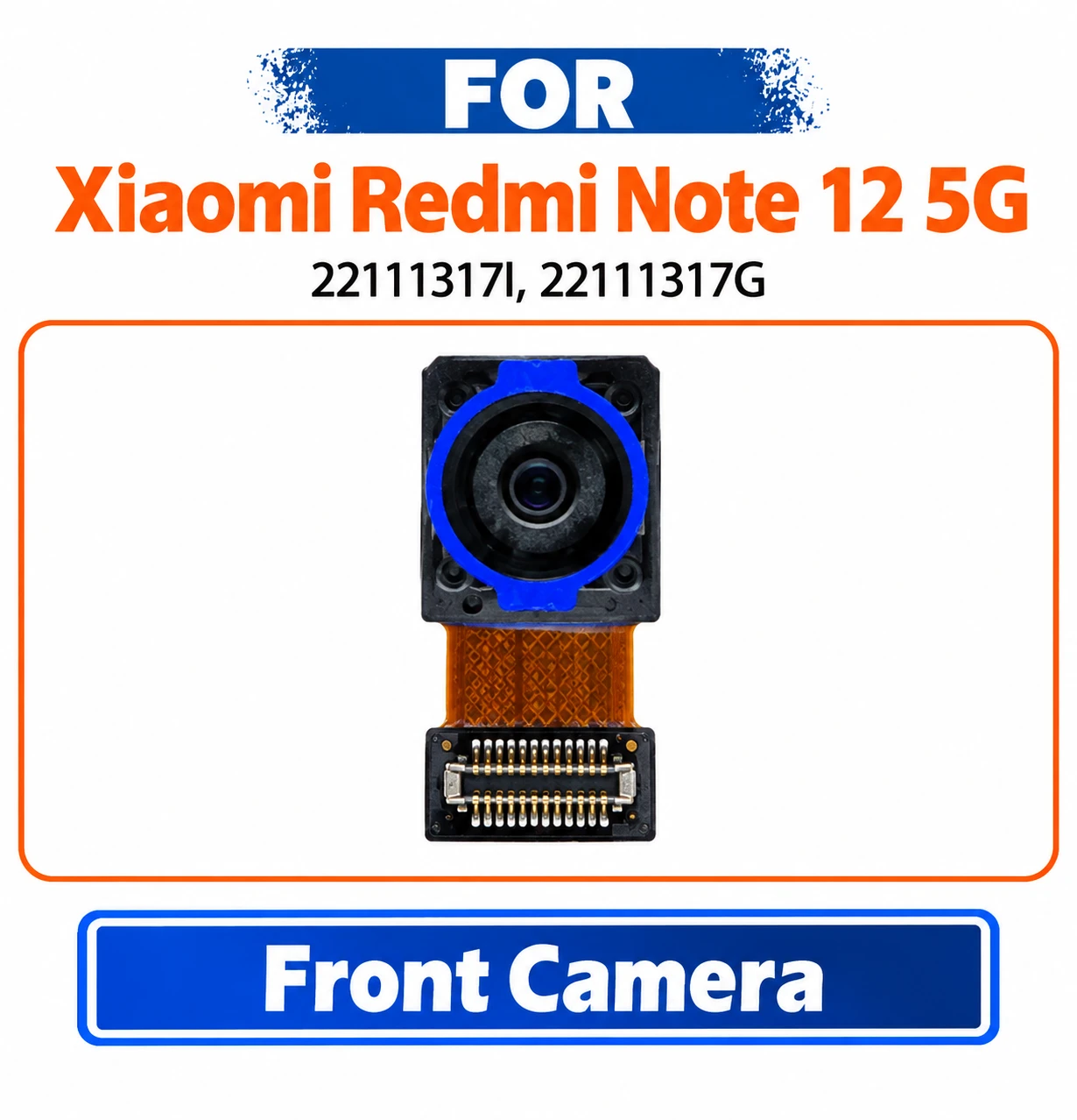 Xiaomi Redmi Note 12 5G Front Camera Module