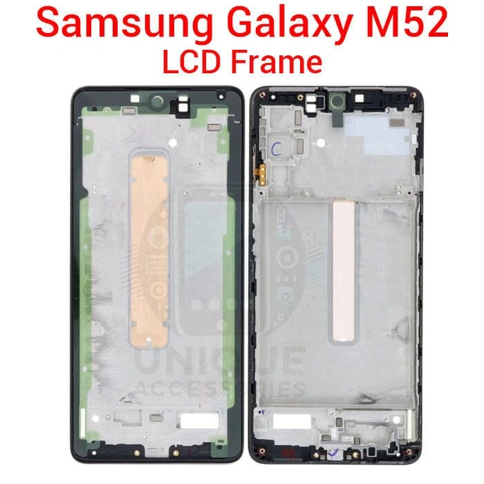 For Samsung Galaxy M52 Only Front LCD Frame Middle Chassis Housing