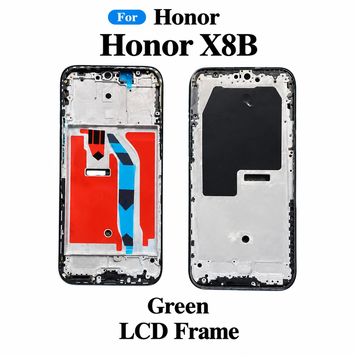 For Honor X8B Only Front LCD Frame Middle Chassis Housing