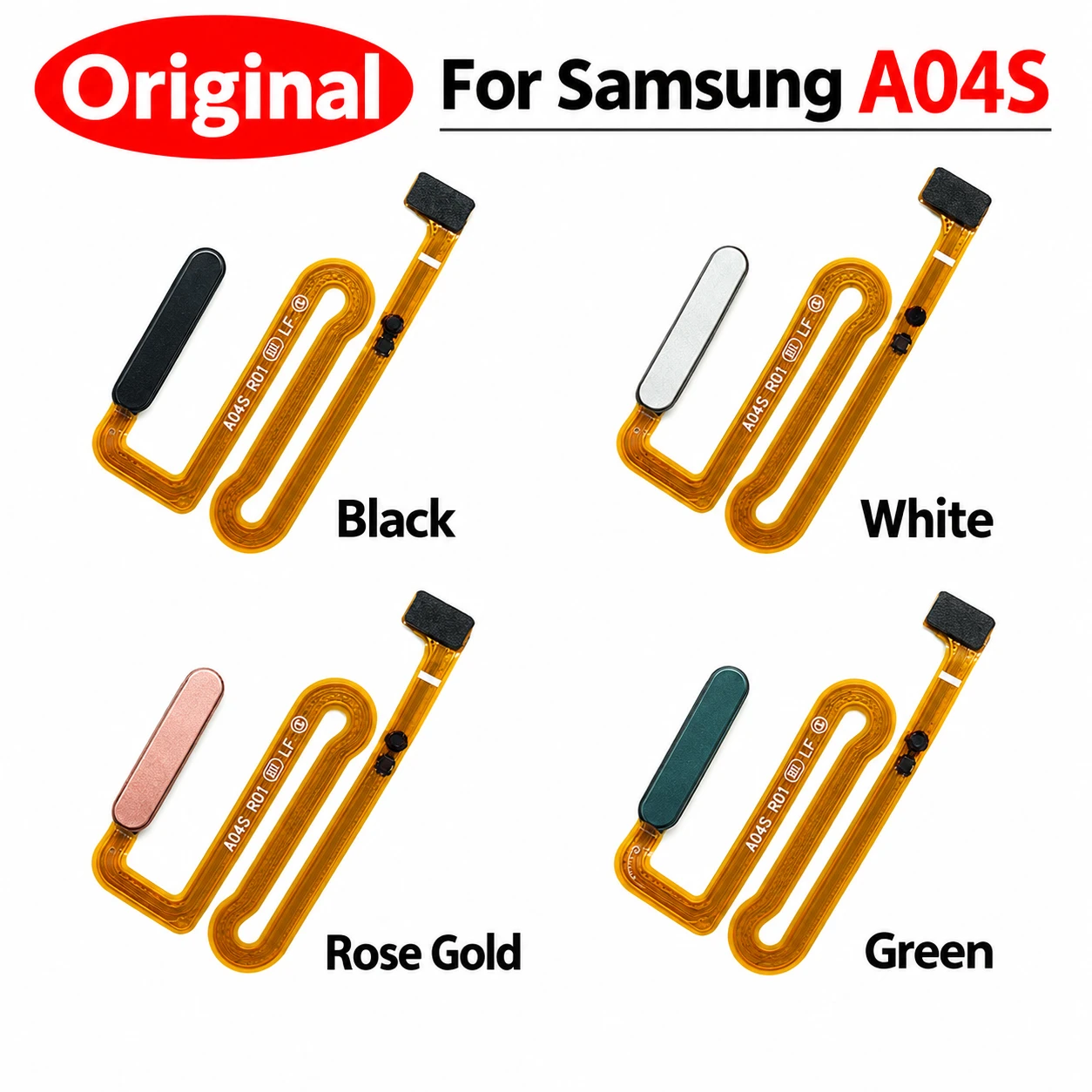 Fingerprint Sensor with Flex Cable for Samsung Galaxy A04s