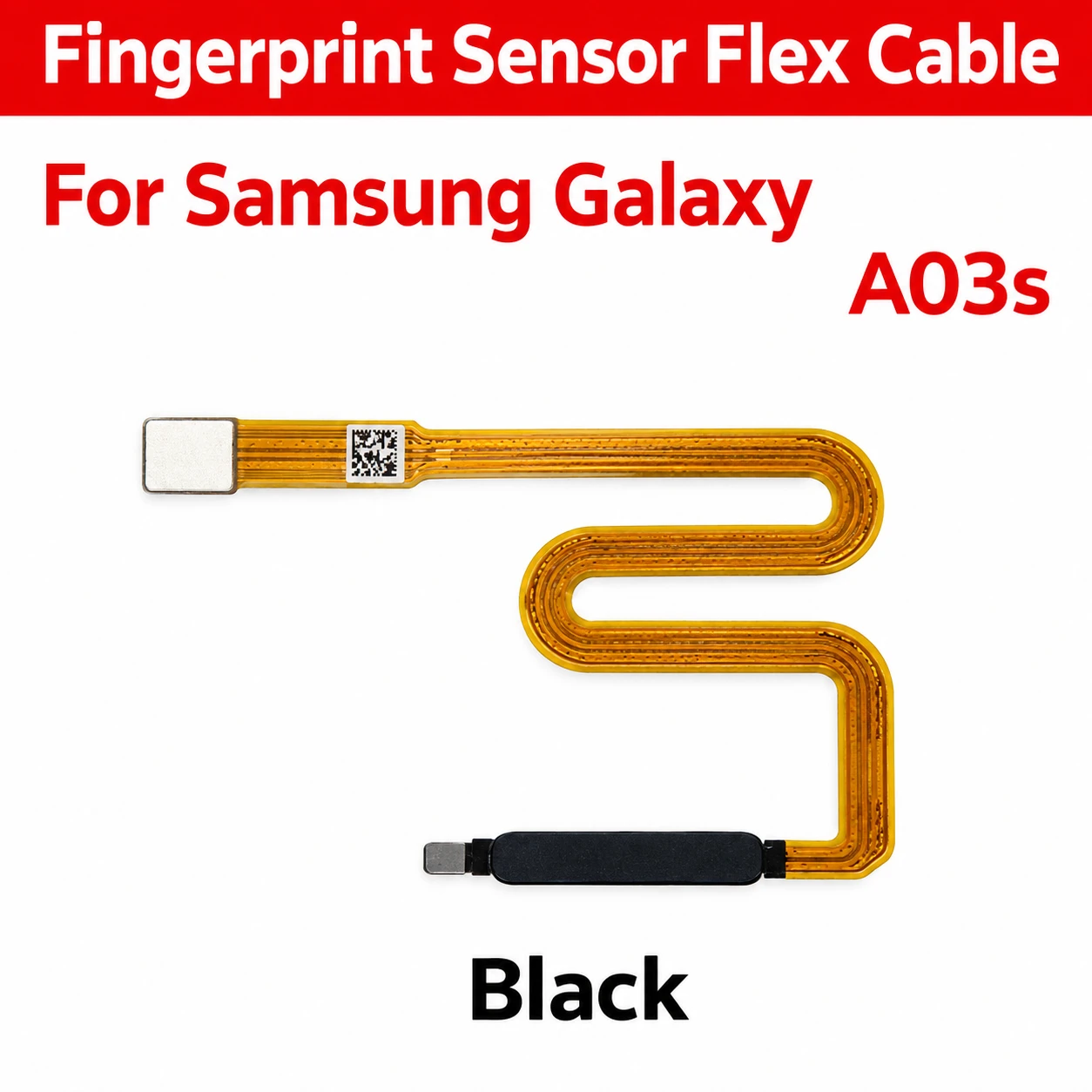 Fingerprint Sensor with Flex Cable for Samsung Galaxy A03s