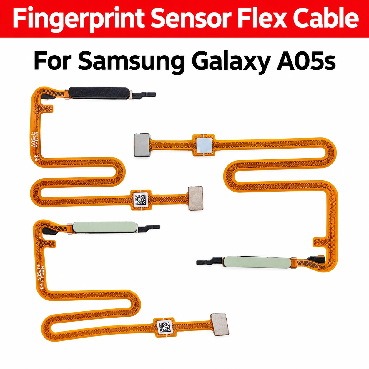 Fingerprint Sensor with Flex Cable for Samsung Galaxy A05s