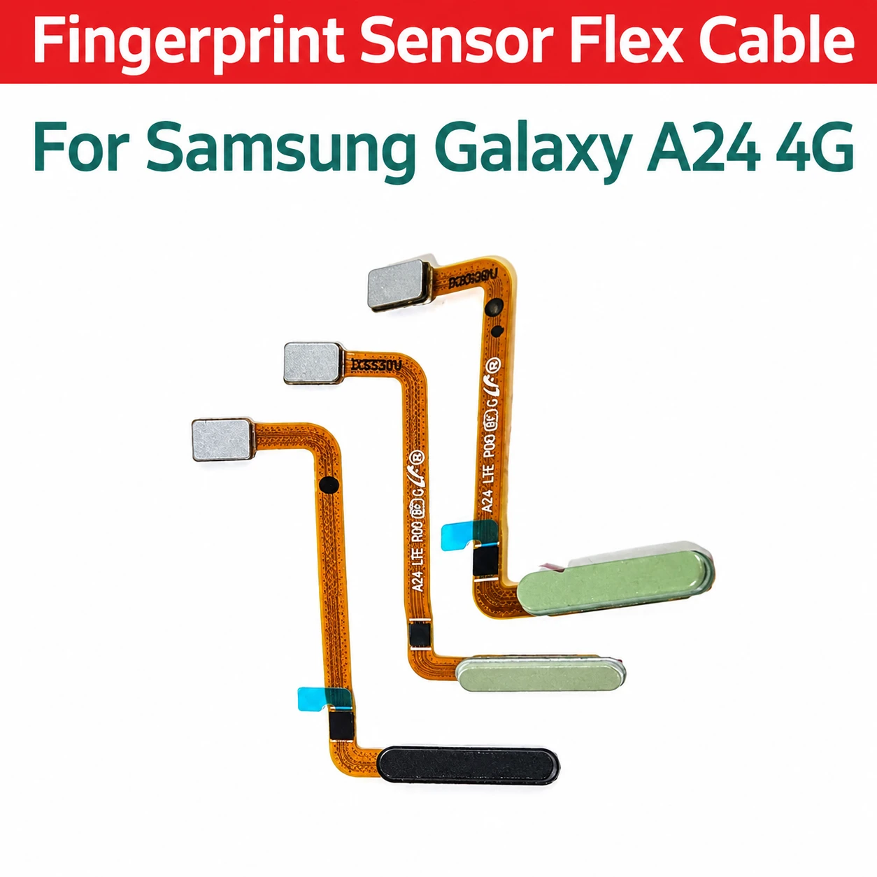 Fingerprint Sensor with Flex Cable for Samsung Galaxy A24 4G