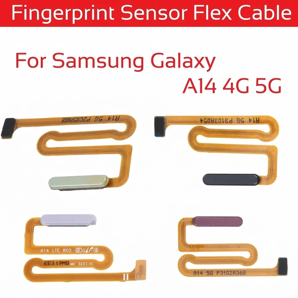 Fingerprint Sensor with Flex Cable for Samsung Galaxy A14 4G 5G