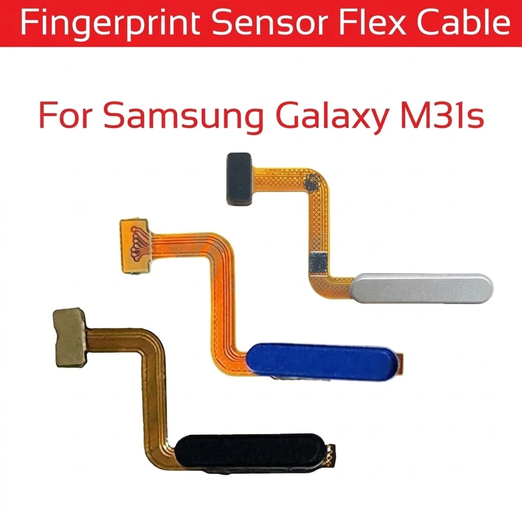 Fingerprint Sensor with Flex Cable for Samsung Galaxy M31s
