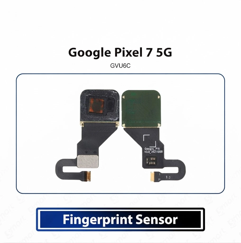 Google Pixel 7 5G Fingerprint Sensor Flex Cable Under Screen Home Key Fingerprint Sensor Connecting Flex Ribbon Replacement Repair Spare Part