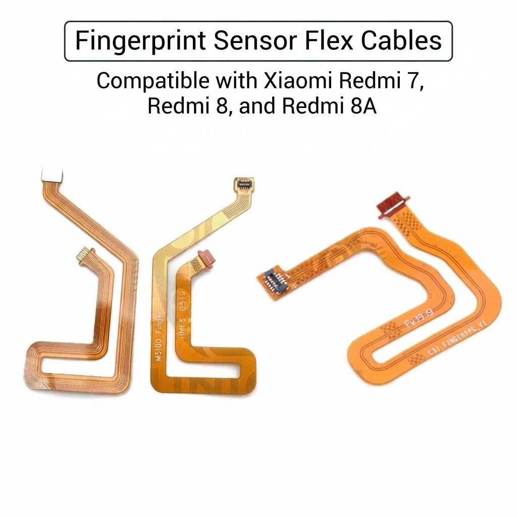 Fingerprint Flex Cable Ribbon For Xiaomi Redmi 7 8 8A