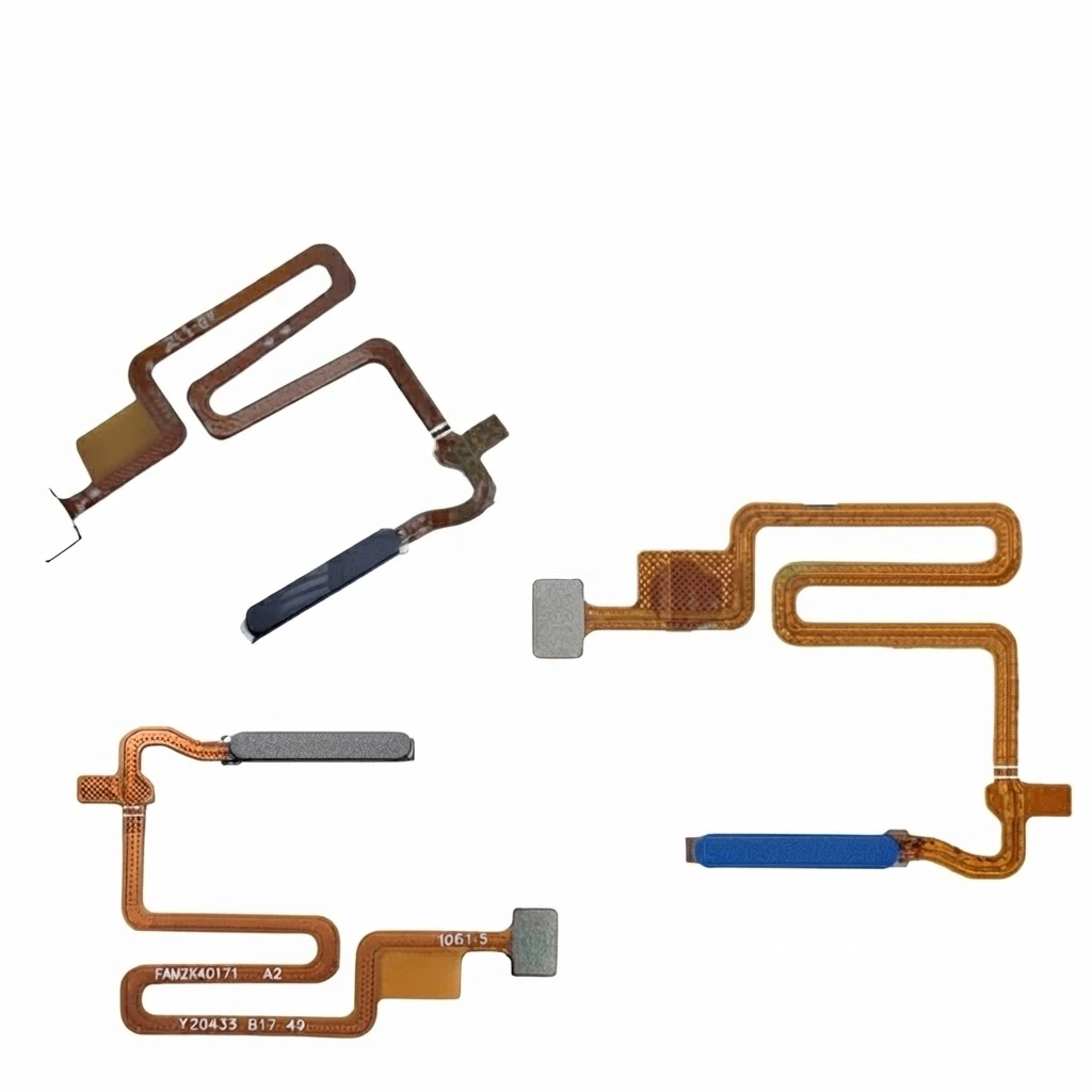 Power Button Fingerprint Sensor Flex Cable For Realme 9 Pro RMX3471 RMX3472 ON OFF Key Sensor Home Touch Fingerprint Sensor Flex Ribbon
