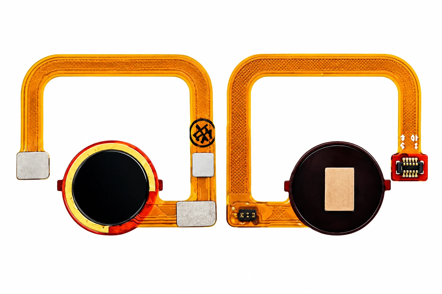 Power Button Fingerprint Sensor Flex Cable For Xiaomi Redmi Note 9 ON OFF Key Sensor Home Touch Fingerprint Sensor Flex Ribbon