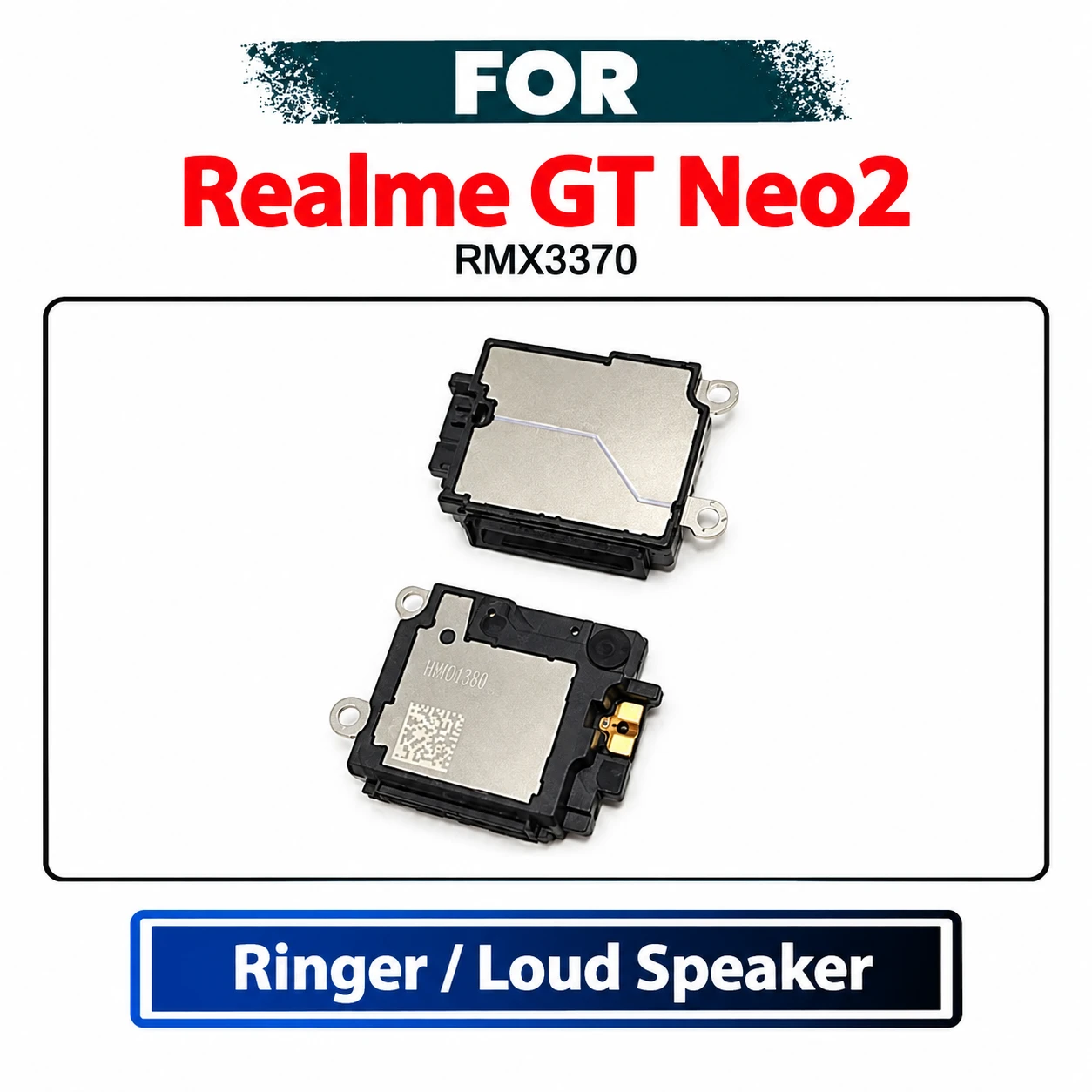 Realme GT Neo2 Loud Speaker / Ringer - Loudspeaker Buzzer Music Player Sound Box Assembly Replacement Repair Spare Parts For RMX3370