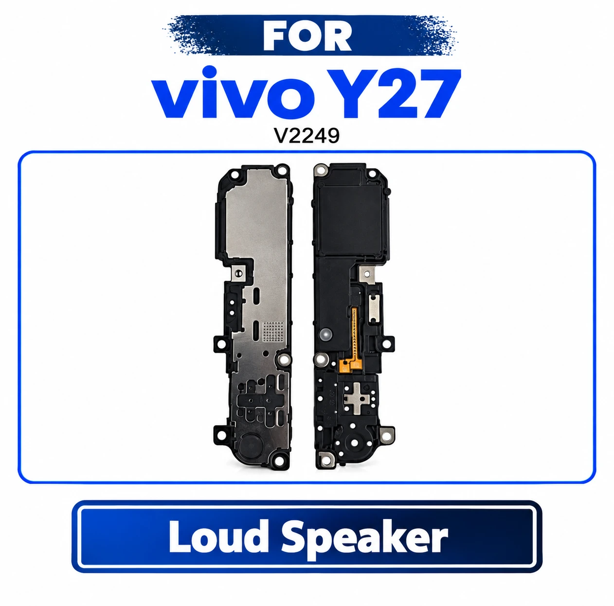 vivo Y27 Loud Speaker Ringer Buzzer Sound Flex Ringer Box Compatible Loudspeaker Replacement Repair Spare Part For V2249