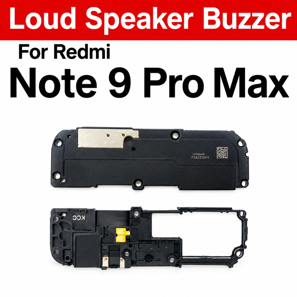 Loud Speaker Sound Buzzer For Xiaomi Redmi 9Pro Max Ringer Replacement Part