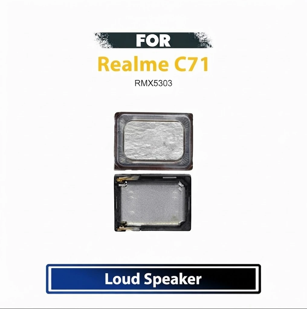 Realme C71 Loud Speaker Ringer Buzzer Sound Flex Ringer Box Compatible Loudspeaker Replacement Repair Spare Part For RMX5303