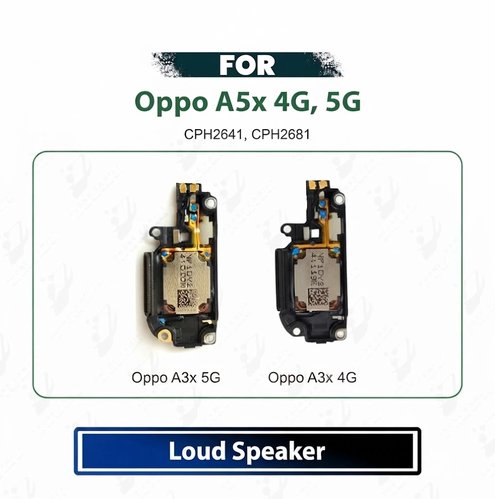 Oppo A3x 4G / 5G Loud Speaker Ringer Buzzer Sound Flex Ringer Box Compatible Loudspeaker Replacement Repair Spare Part For CPH2641, CPH2681