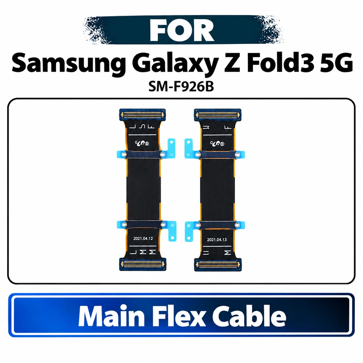 Samsung Galaxy Z Fold3 5G Main Board Motherboard Flex Cable - Main Ribbon Connection Cable Replacement Repair Spare Parts For SM-F926B
