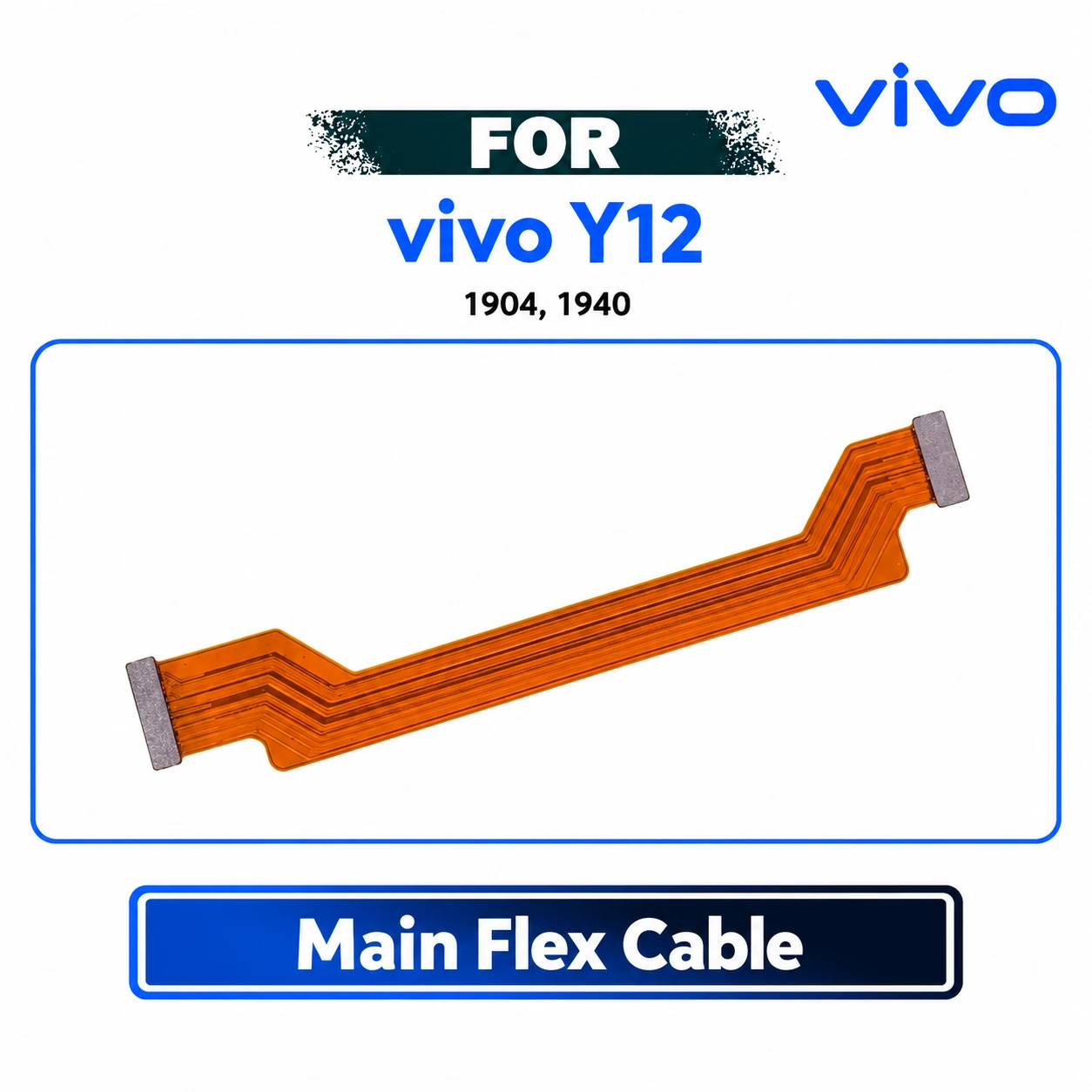 vivo Y12, Main Board Motherboard Connector Flex Cable PCB Board Repair Spare Part Replacement