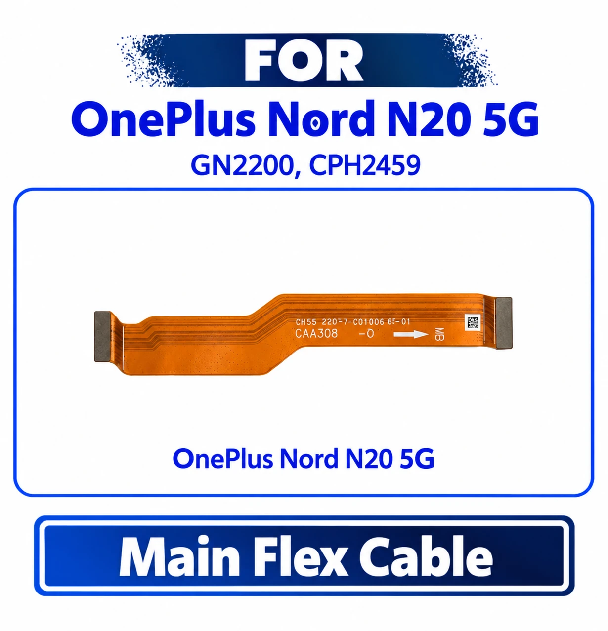 OnePlus Nord N20 5G Main Board Motherboard Connector Flex Cable - Ribbon Replacement Spare Repair Part