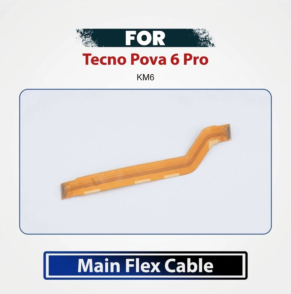 Tecno Spark 40 Pro Mainboard Connector Flex Ribbon Replacement Part - Motherboard Connection Cable