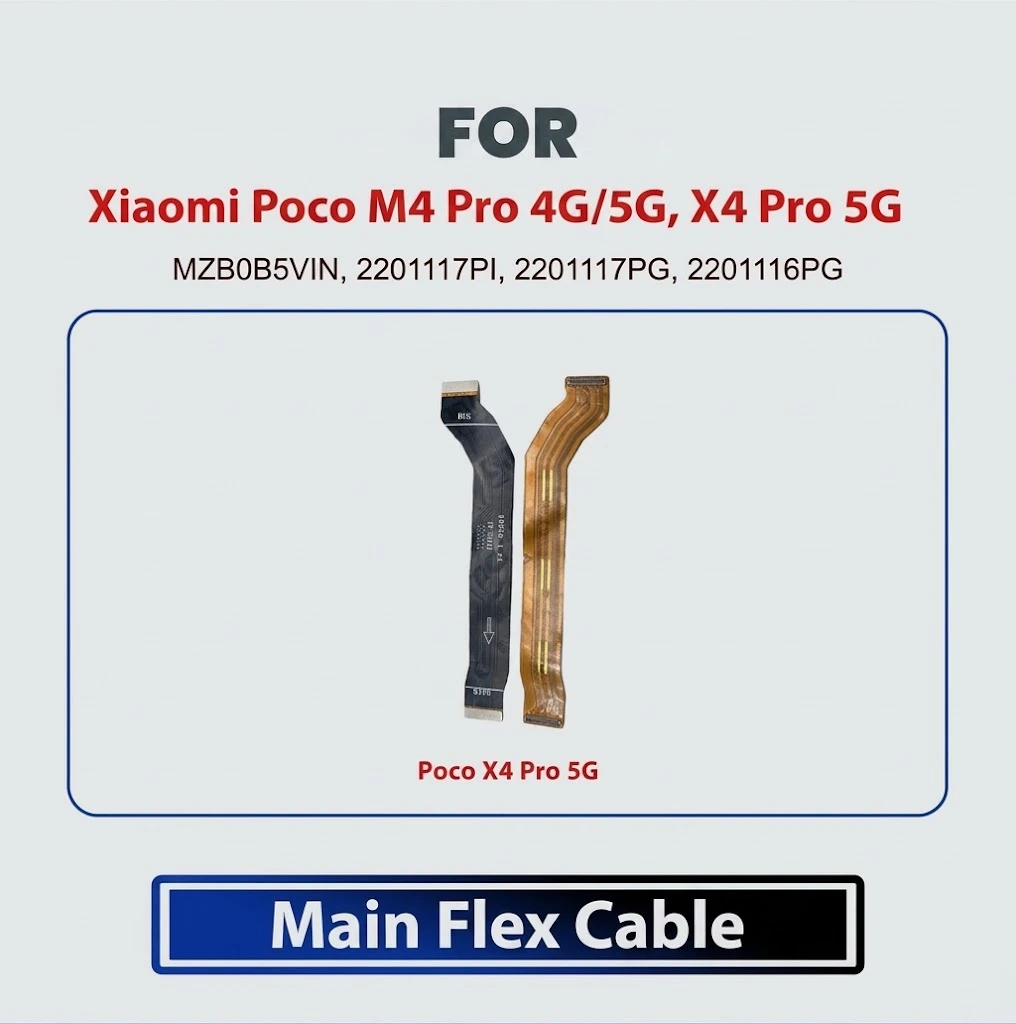 Poco X4 Pro 5G Main Board Motherboard Connector Flex Cable Replacement Repair Part