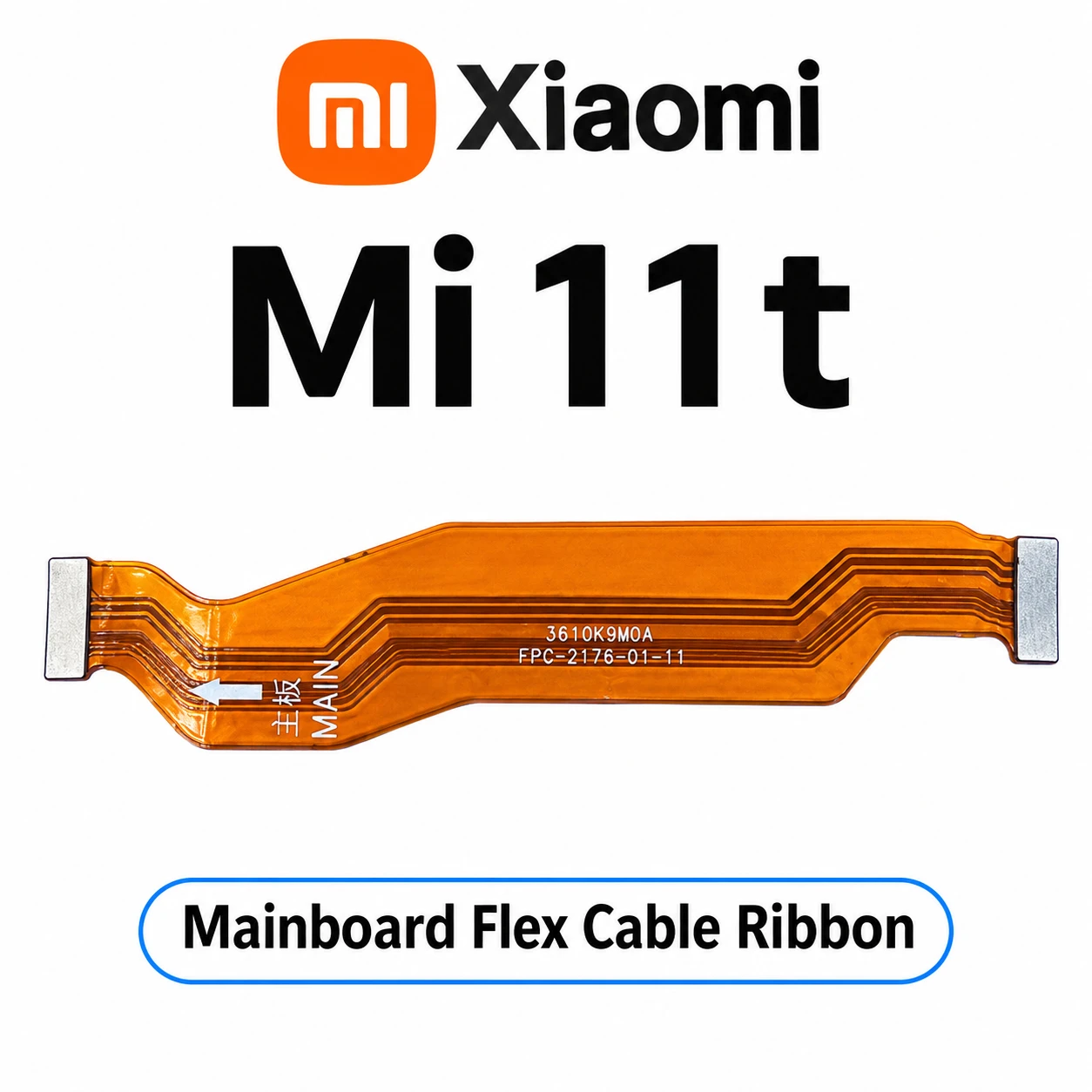 Mainboard Flex For Xiaomi Mi 11t Main Board Motherboard Connector Flex Cable