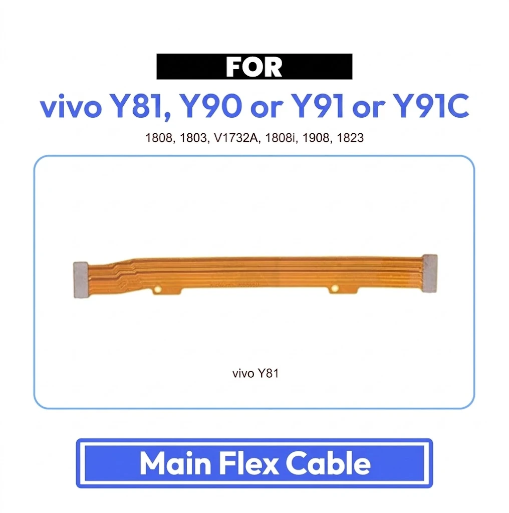 vivo Y81, Main Board Motherboard Connector Flex Cable PCB Board Repair Spare Part Replacement
