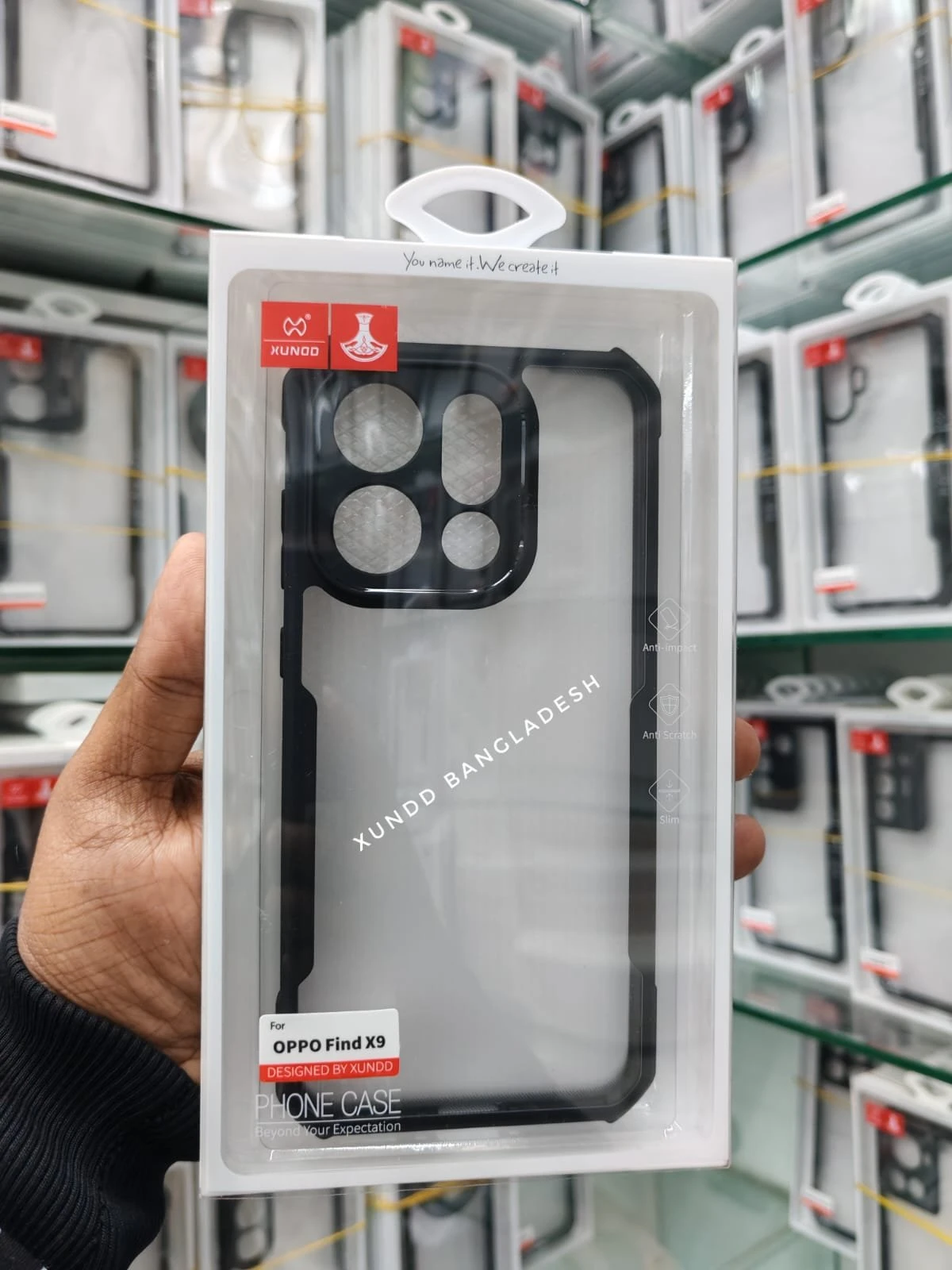 Original XUNDD OPPO Find X9 XUNDD Bumper Protective Case